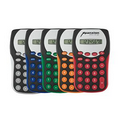 Black Magic Slim Calculator w/Color Easy Grip